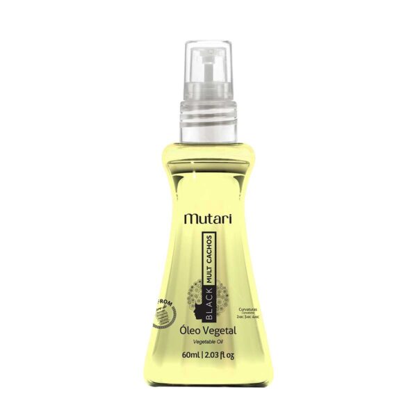 Óleo vegetal black mult cachos Mutari 60ml