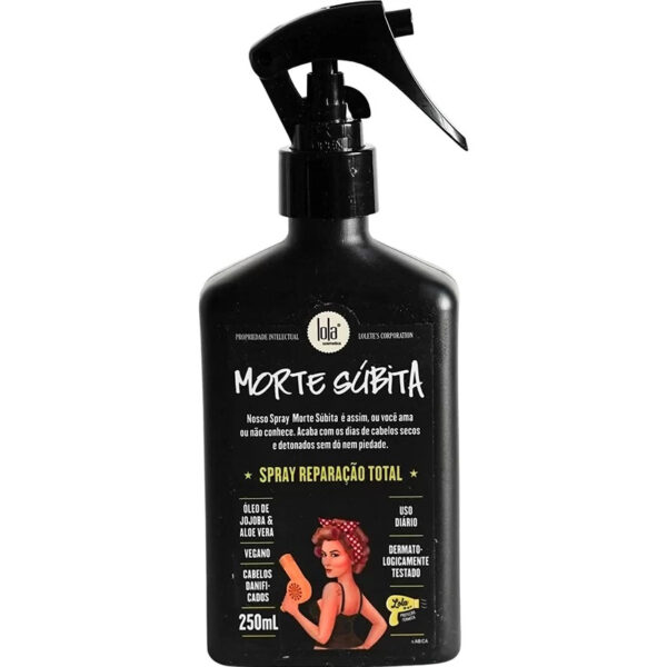 Morte subita spray reparação total protetor termica 250ml Lola Cosmetics - Image 4