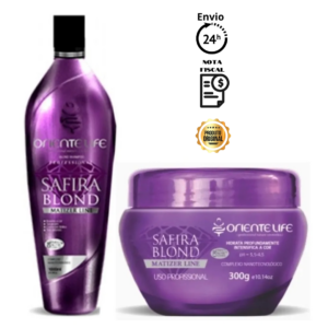 Kit Matizador Safira Blond Oriente Life