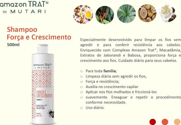 Kit Força E Crescimento Amazon Trat® Mutari - 500gr - Image 2