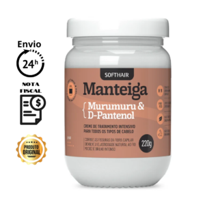 Manteiga Murumuru e D-Pantenol 220g Softhair