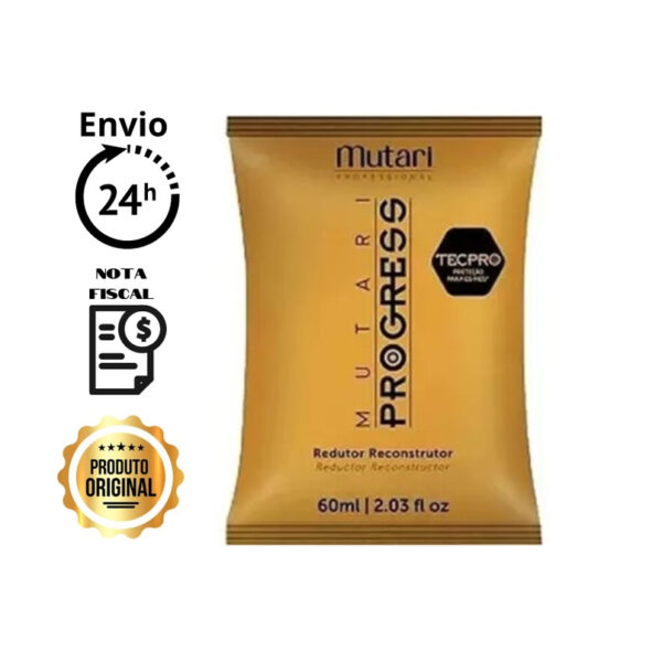 Progressiva Mutari Sem Formol Sachê 60gr - Super Liso. - Image 4