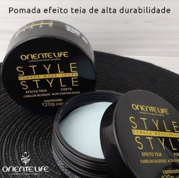 Pomada Style Efeito Teia Oriente Life 120g - Image 2