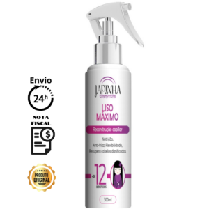Protetor Térmico Japinha Liso Máximo, Reconstrutor 300ml