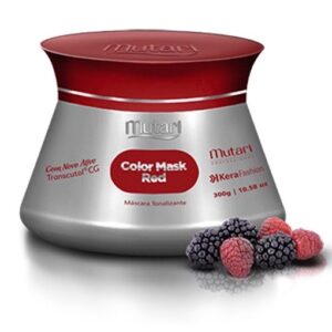 Color mask red mutari máscara matizador tonalizante vermelha 300g