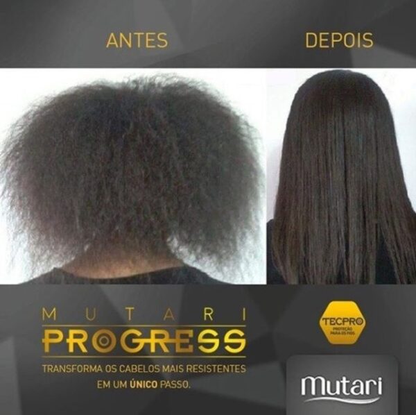 Escova Progressiva Mutari sem formol profissional 1 Litro - Image 3