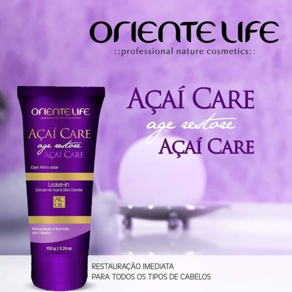 Leave-in Açaí Care Oriente Life 150 g - Image 2