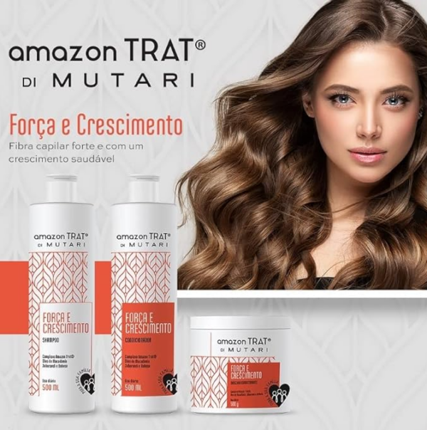 Kit Força E Crescimento Amazon Trat® Mutari - 500gr - Image 6
