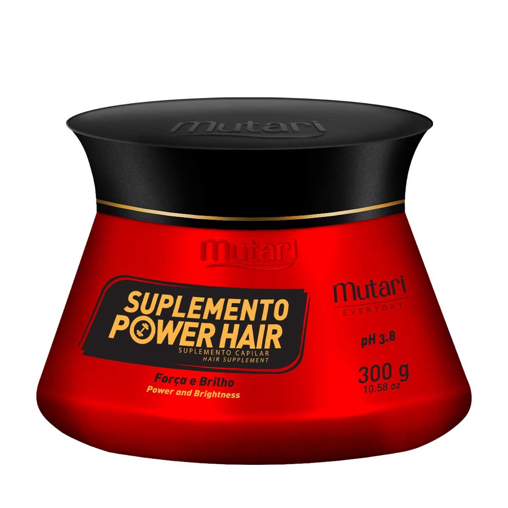 Mutari Máscara Suplemento Capilar Power Hair