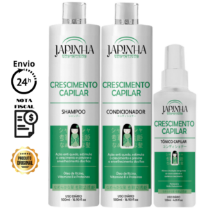 kit crescimento capilar japinha