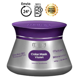 Máscara matizadora violeta mutari color mask 300g