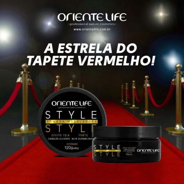 Pomada Style Efeito Teia Oriente Life 120g - Image 3