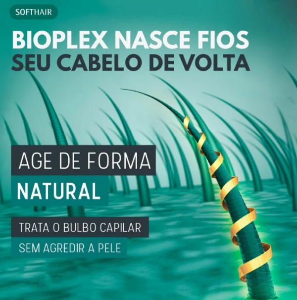 Kit Bioplex Nasce Fios - Shampoo, Condicionador e Tônico capilar - Image 5