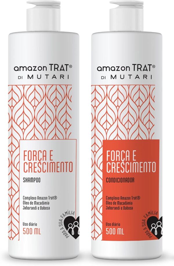 kit força e crescimento mutari shampoo e condicionador