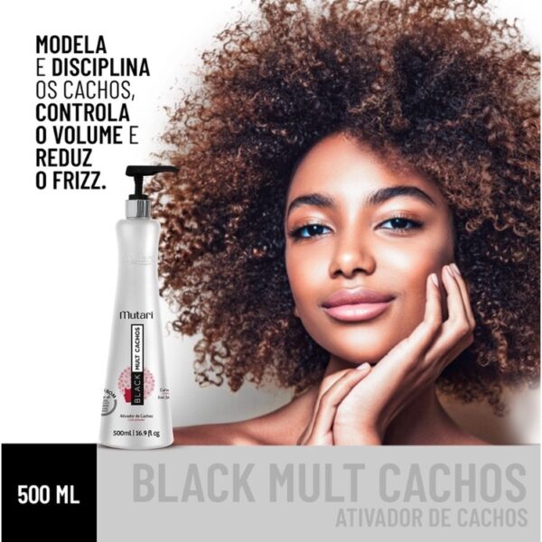 Ativador de Cachos Black Mult Cachos Mutari 500ml - Image 4