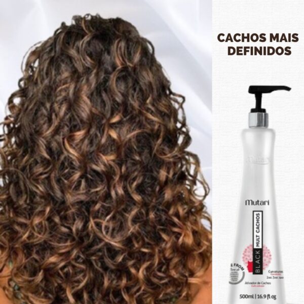 Ativador de Cachos Black Mult Cachos Mutari 500ml - Image 3