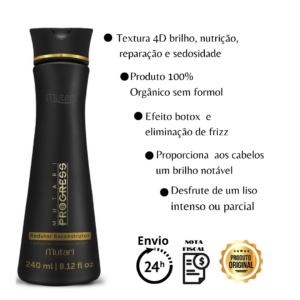 Progressiva Mutari Sem Formol  Profissional 240ml