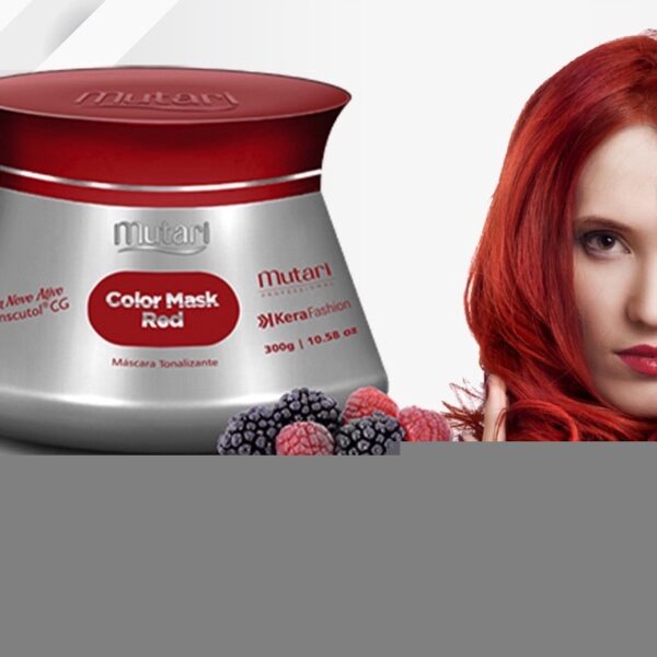 Color mask red mutari máscara matizador tonalizante vermelha 300g - Image 3