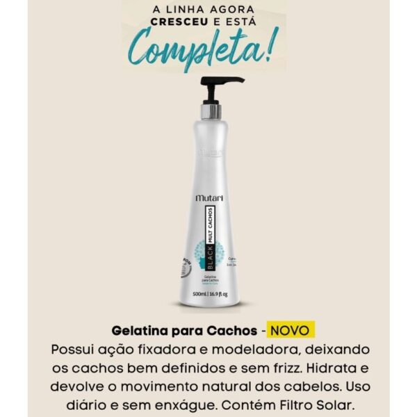 Gelatina para Cachos Mutari - 500ml - Image 5