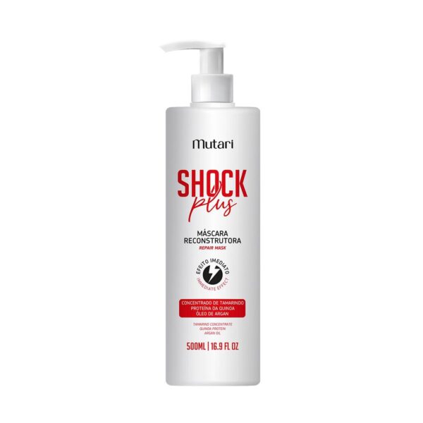 Máscara Mutari Reconstrutora Mutari Shock Plus 500ml