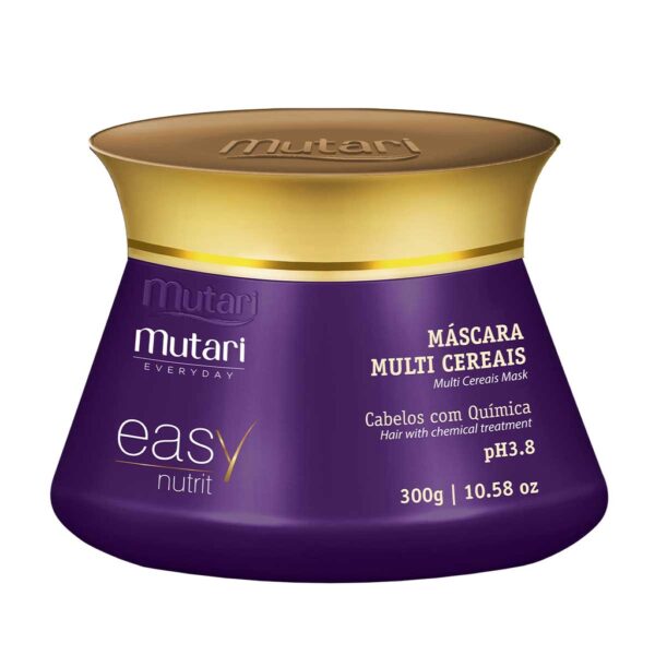 Máscara Mutari Multi Cereais Easy Nutrit 300g - Força e Resistência para os fios