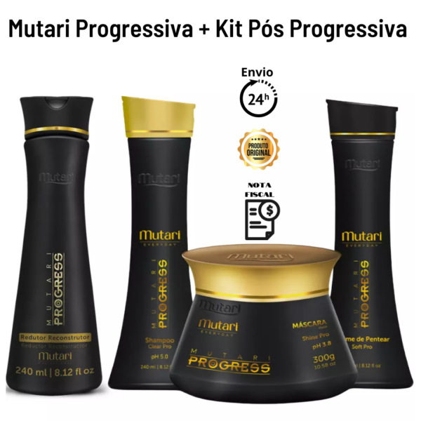 Progressiva Mutari + Kit Pós Progressiva