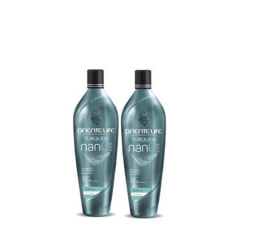 Kit Nano Turquesa Oriente Life Shampoo e Máscara Nutritiva